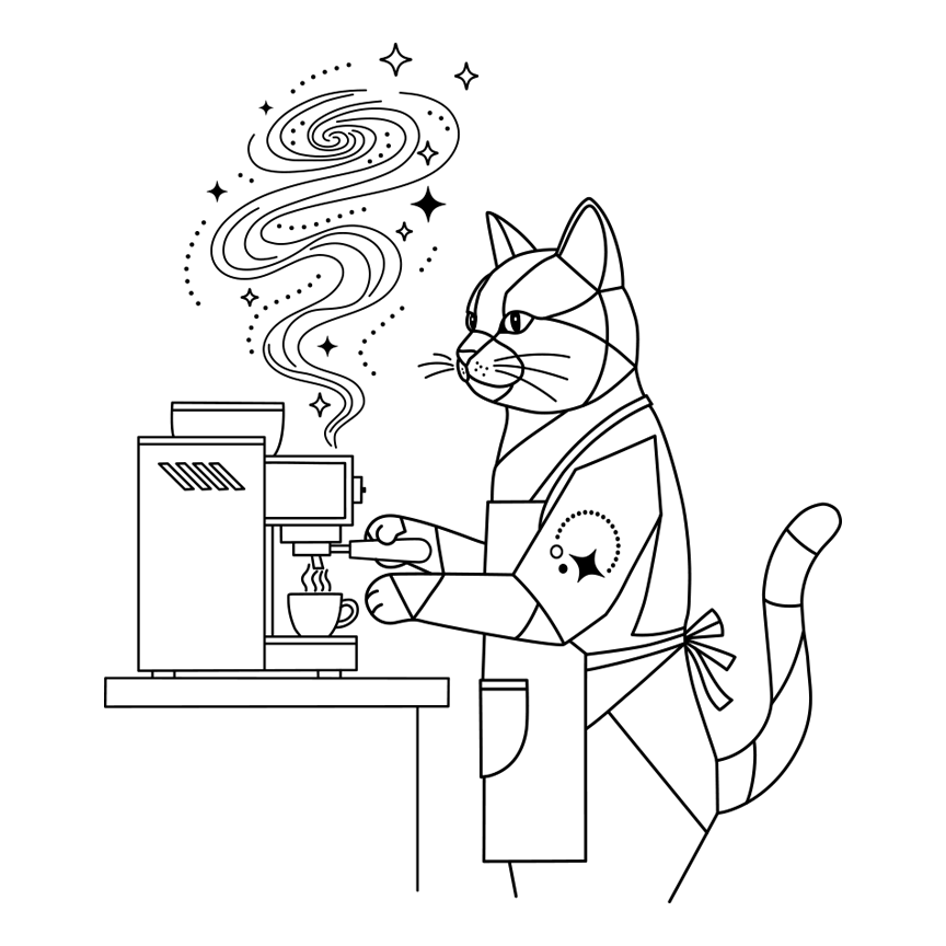 Cosmo Cat Coffee Shop