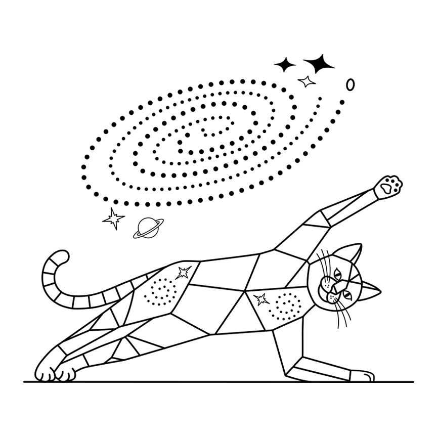 Cosmo Side Plank Cat