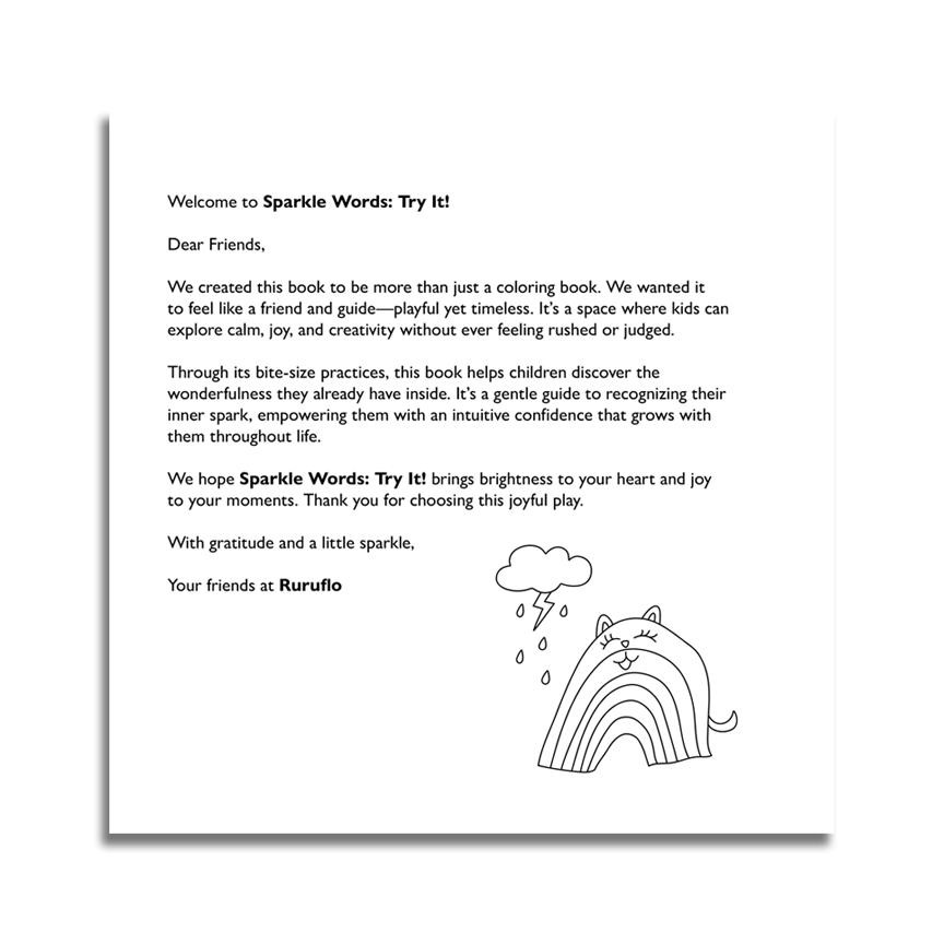 Sparkle Words: Try It! — Physical Book