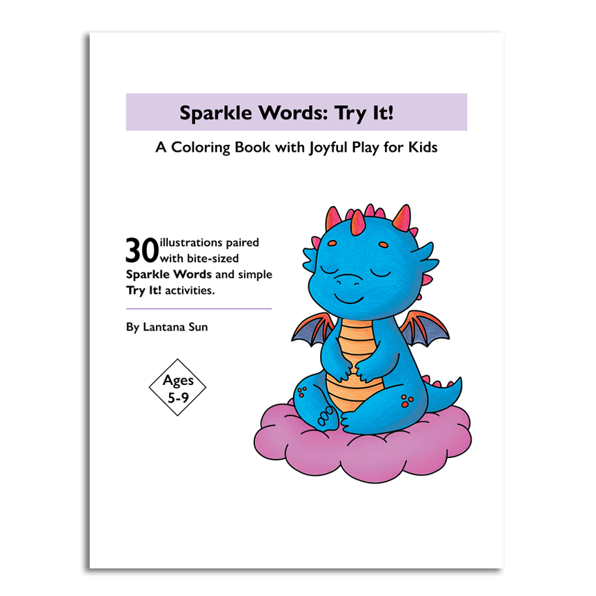 Sparkle Words: Try It! - Printable Book (Full Edition)