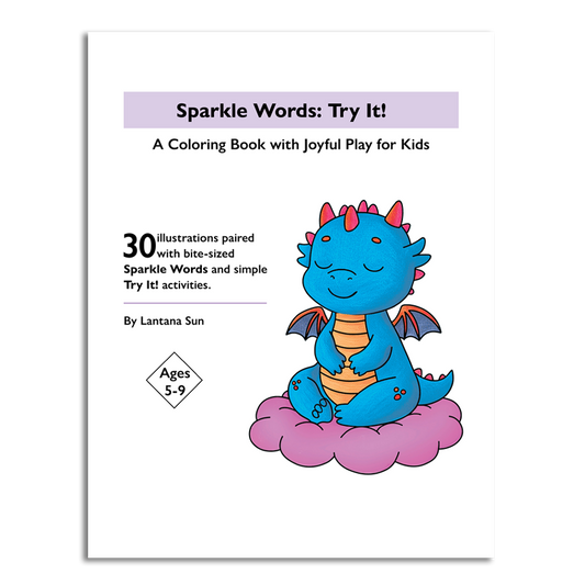Sparkle Words: Try It! - Printable Book (Full Edition)