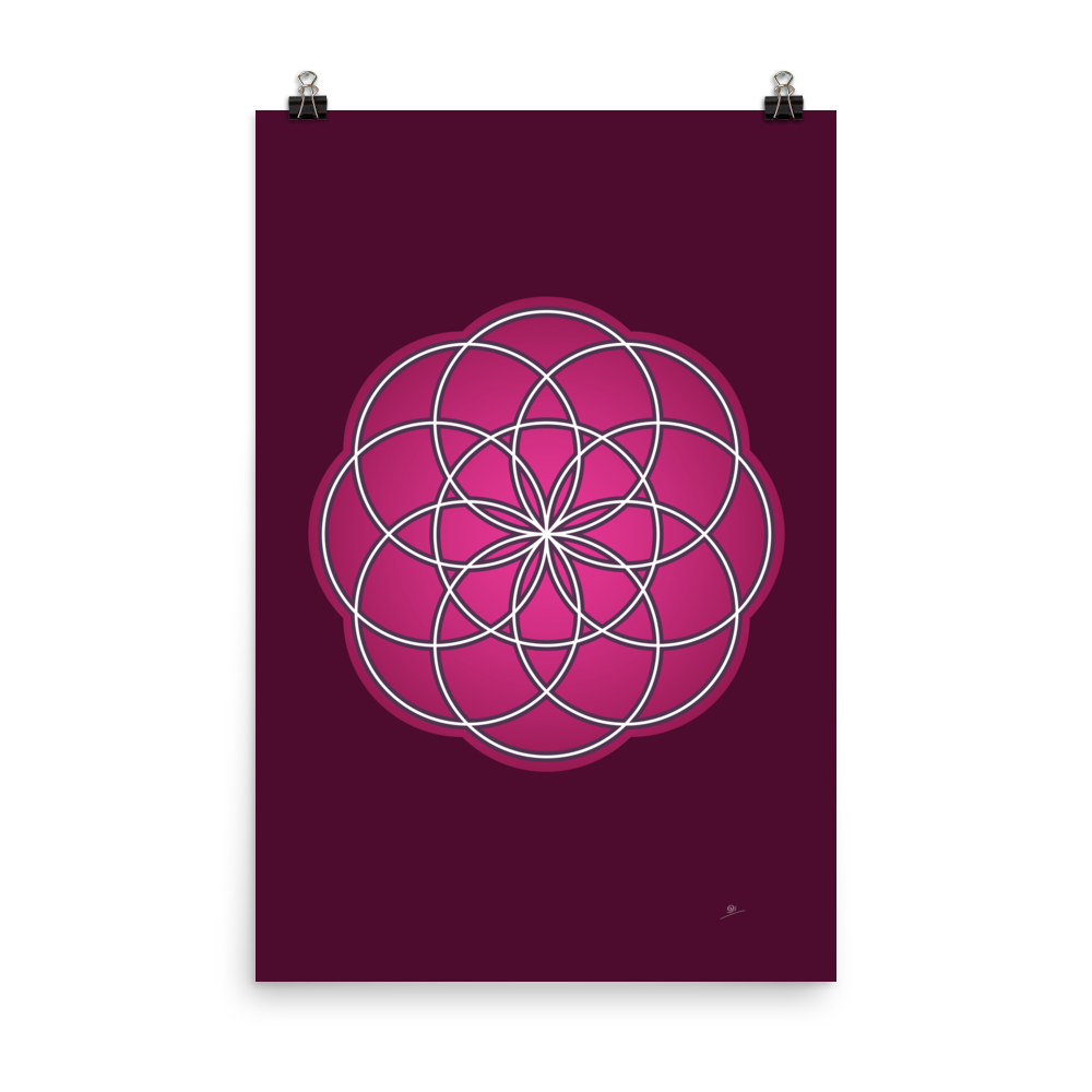 Rising Lotus Poster