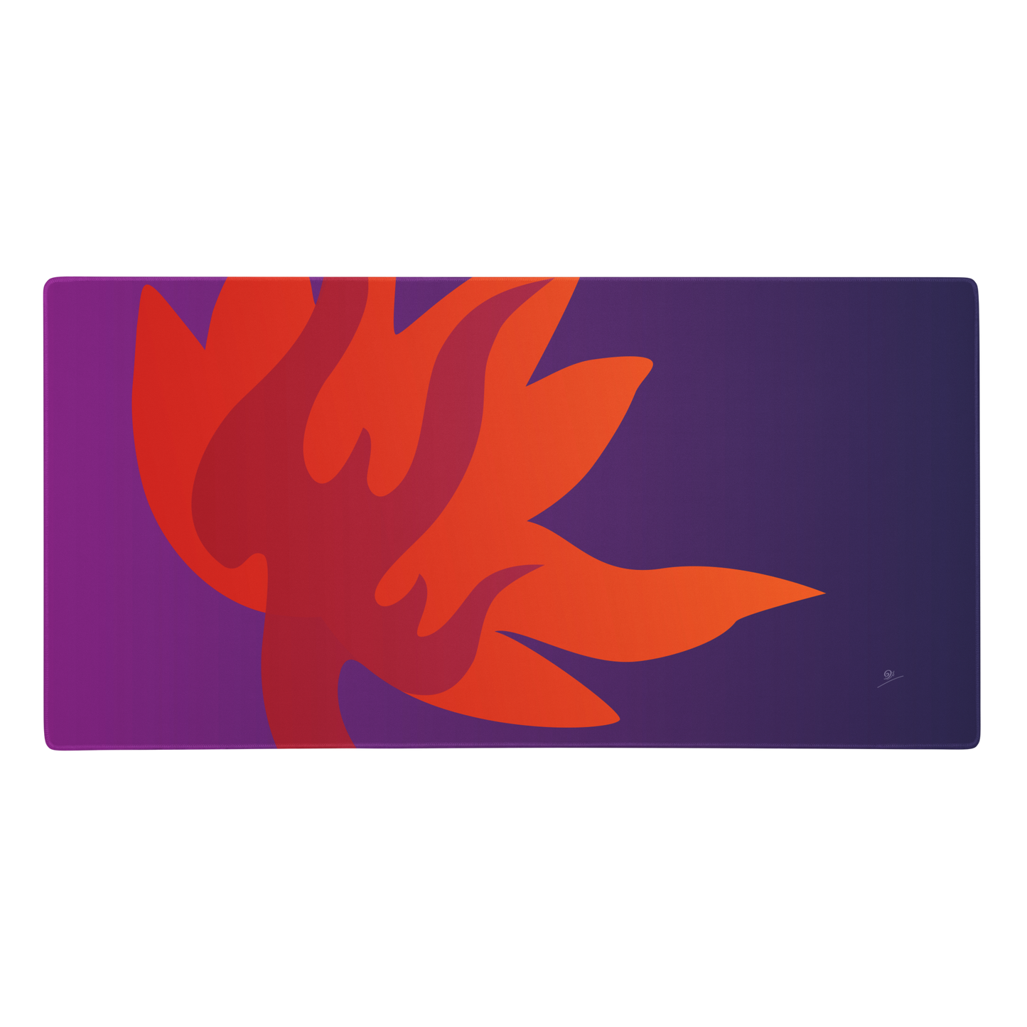 Flaming Lotus Gaming Mouse Pad