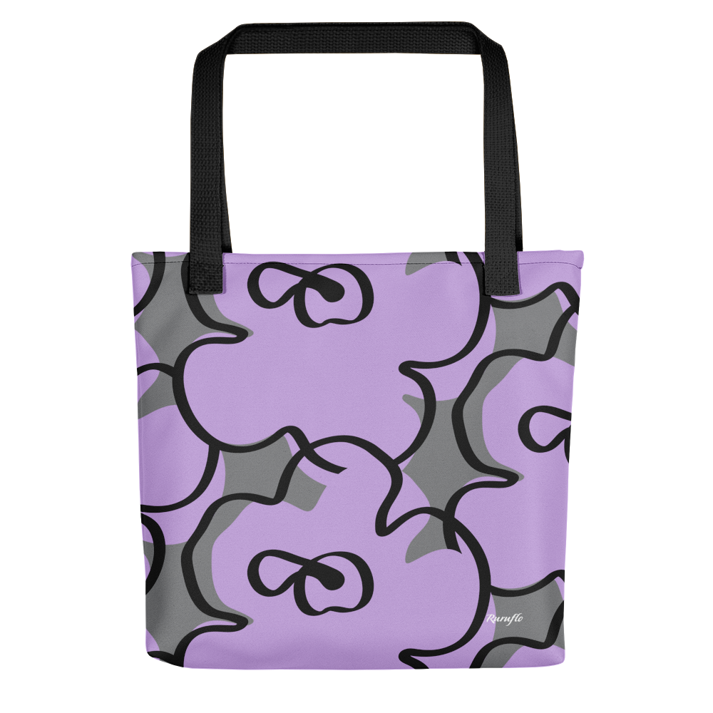 Hibiscus Purple Tote