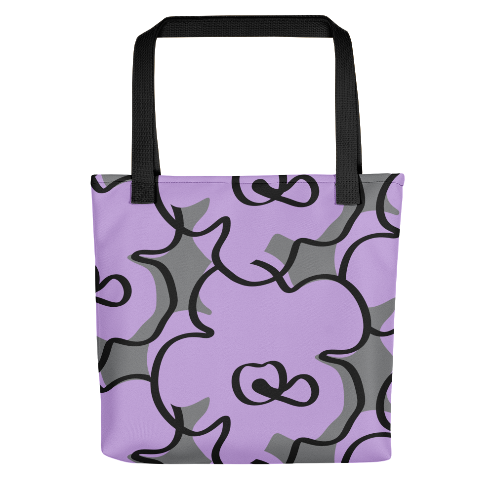 Hibiscus Purple Tote