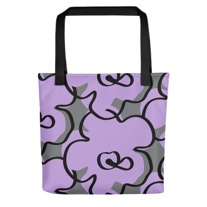 Hibiscus Purple Tote