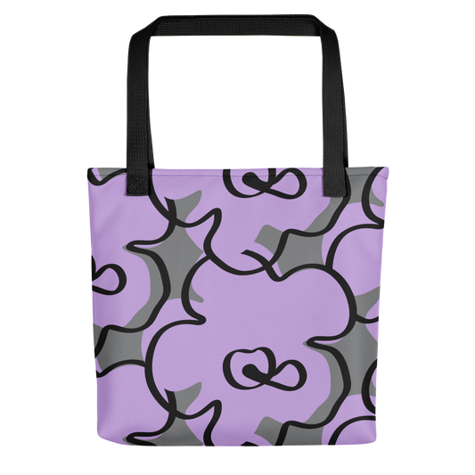 Hibiscus Purple Tote